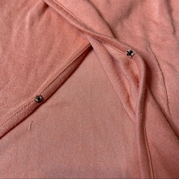 Free People We The Free coral hoffman surplice drape blouse size xs - Picture 6 of 6